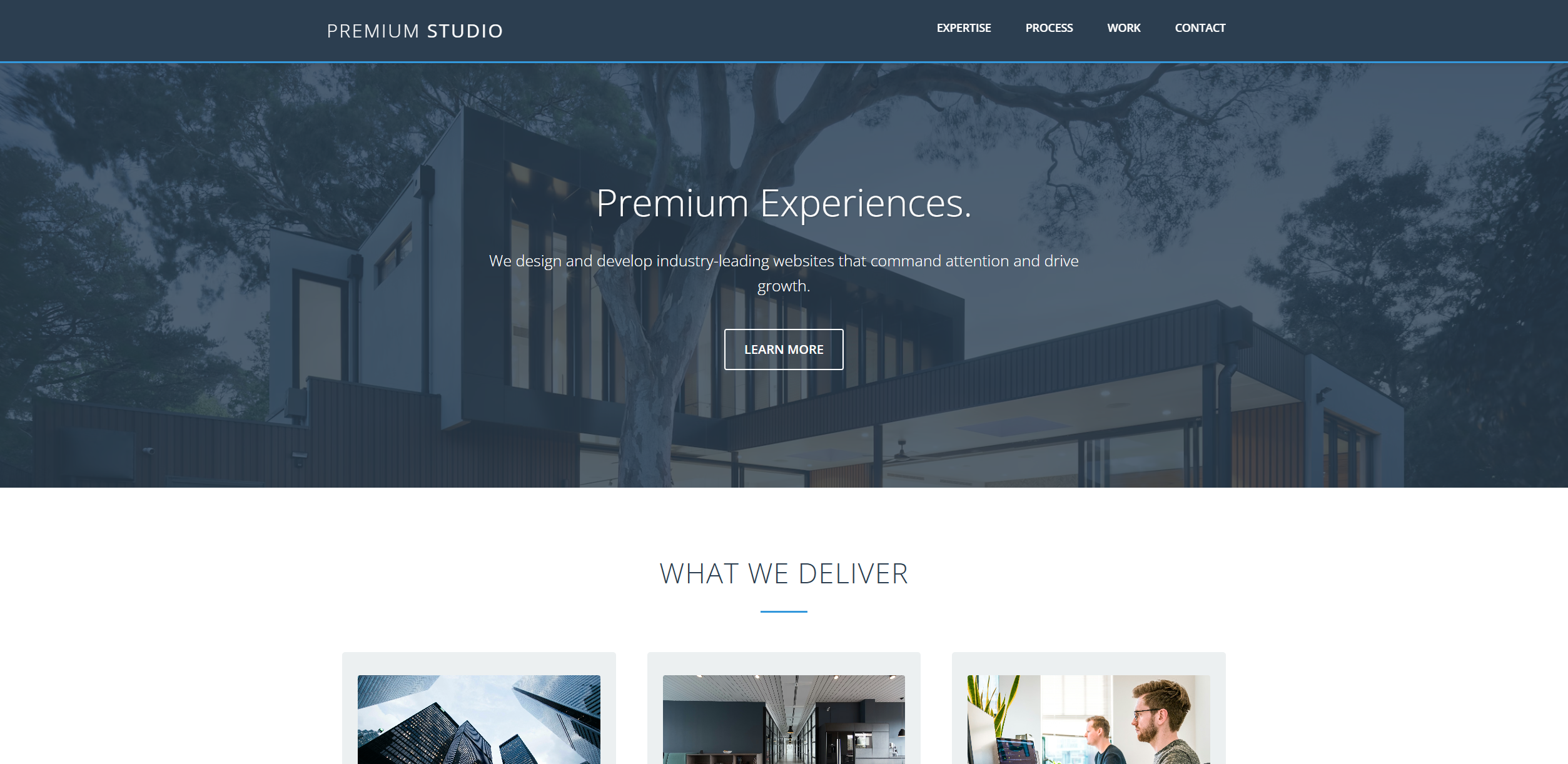 Outdated messy website